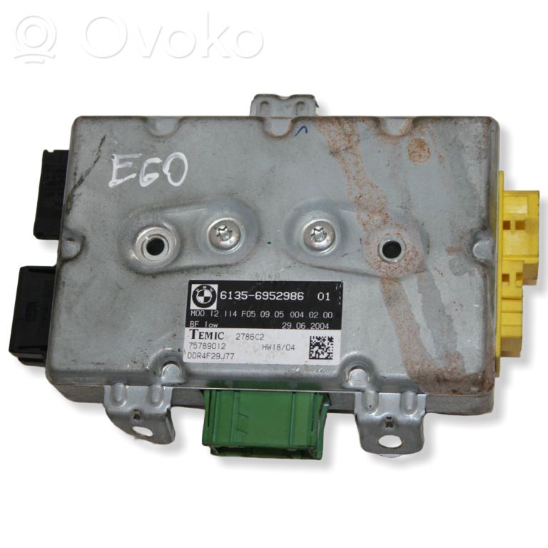 BMW 5 E60 E61 Unidad de control/módulo de la puerta 
