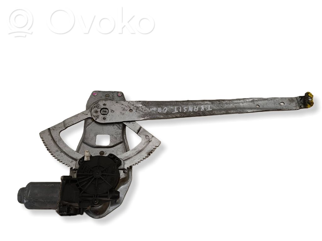 Front door window regulator with motor