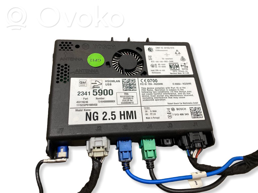 Opel Insignia A Other control units/modules 