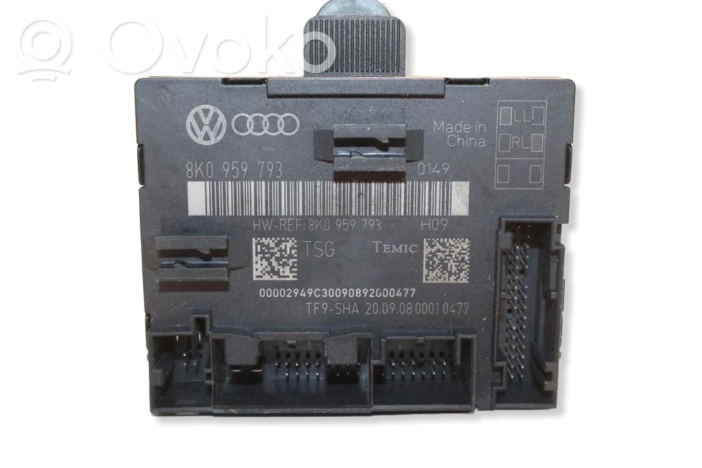 Door control unit/module   8K0959793,K24