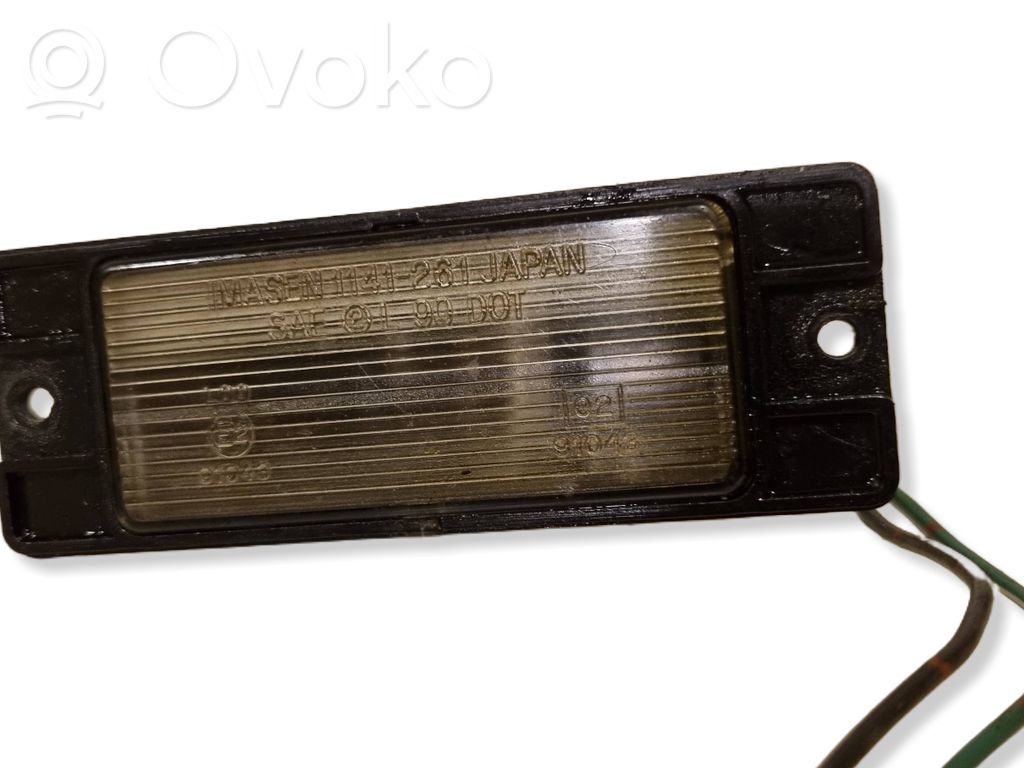 Mitsubishi Galant Lampa oświetlenia tylnej tablicy rejestracyjnej 
