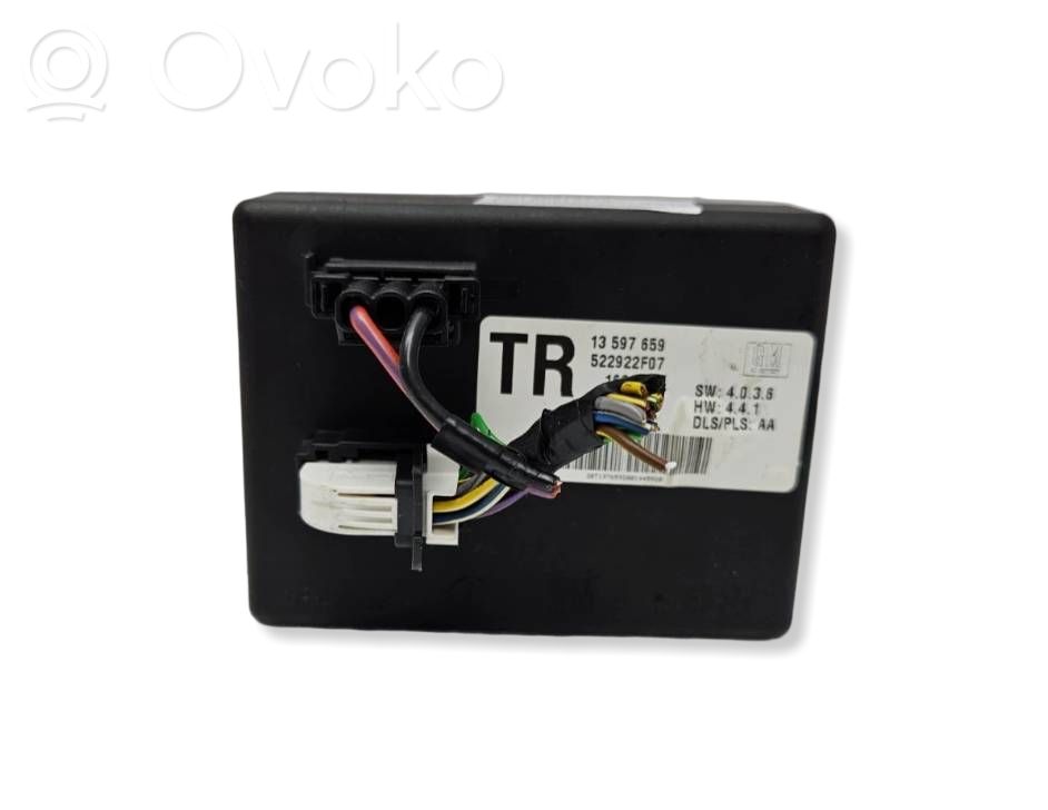 Opel Astra K Unitate/modul de comandă remorcă cu bară de tractare 