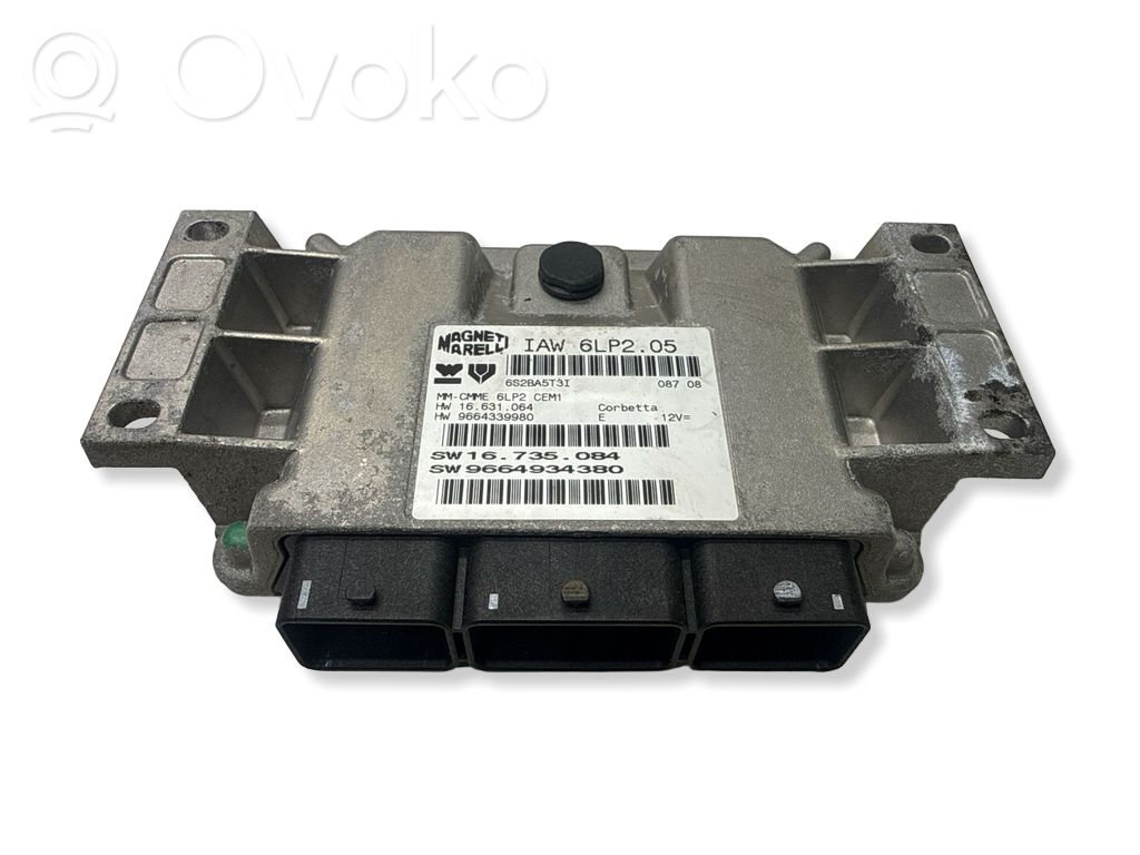 Citroen C4 I Engine control unit/module 