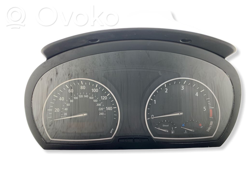 BMW X3 E83 Spidometras (prietaisų skydelis) 