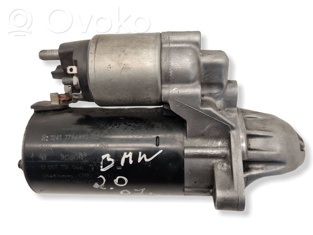 BMW 1 E81 E87 Motor de arranque 