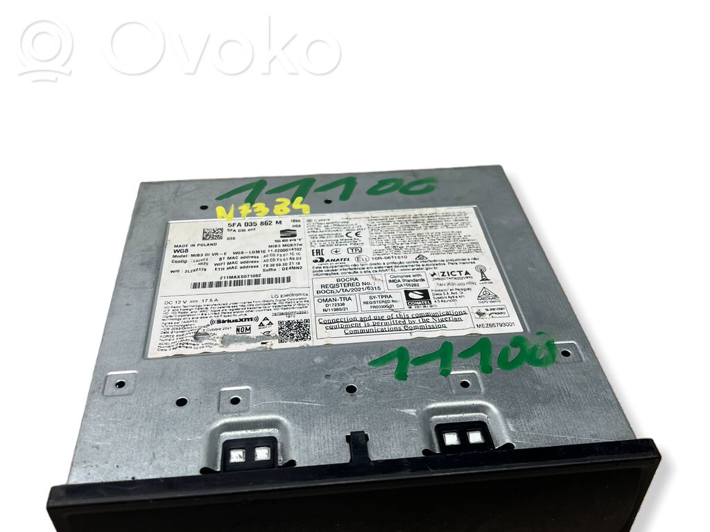 Seat Leon IV HiFi Audio sound control unit 