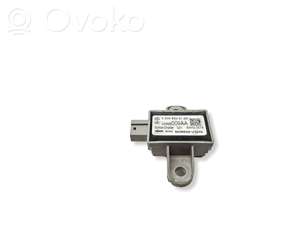 Mercedes-Benz C W204 Sensor impacto/accidente para activar Airbag 