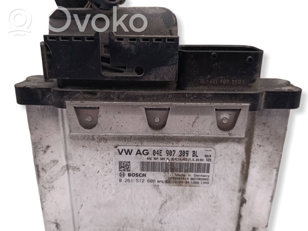Engine control unit/module   04E907309BL,0261S12606,04E907309B