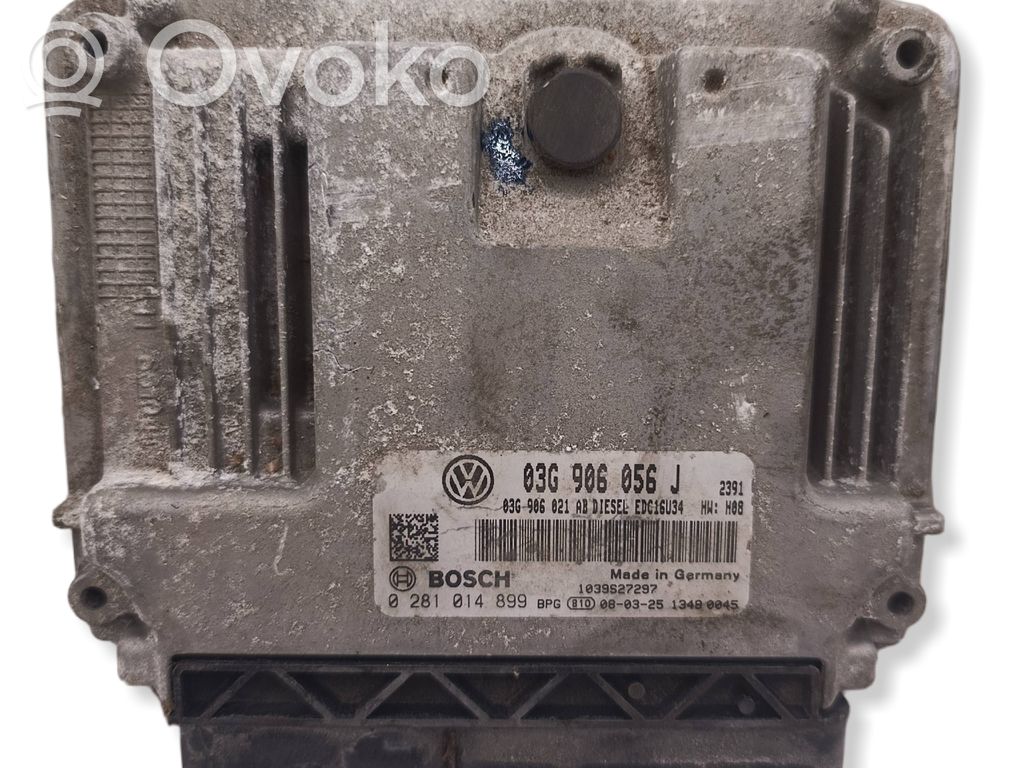 Volkswagen Golf V Engine control unit/module 