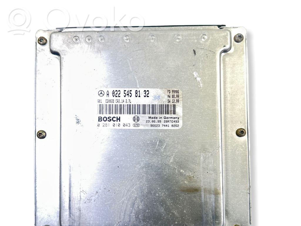 Mercedes-Benz E W210 Engine control unit/module 