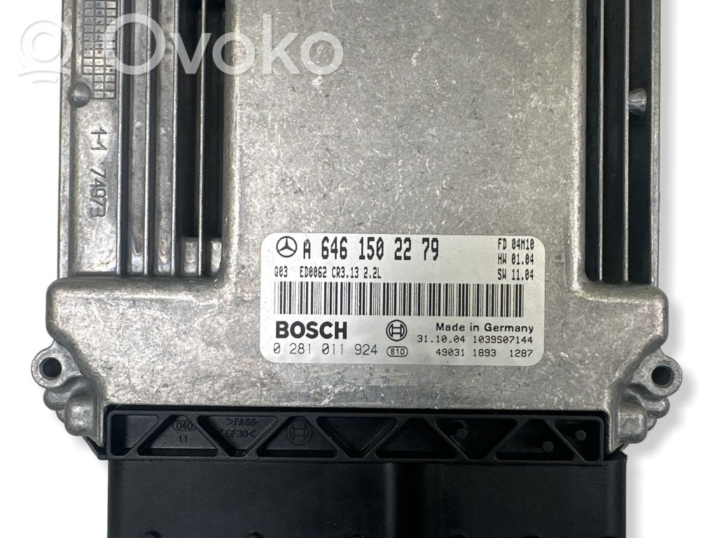 Mercedes-Benz E W211 Engine control unit/module 