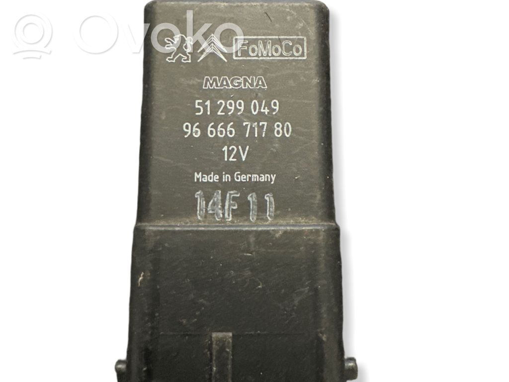 Citroen C4 Grand Picasso Glow plug pre-heat relay 