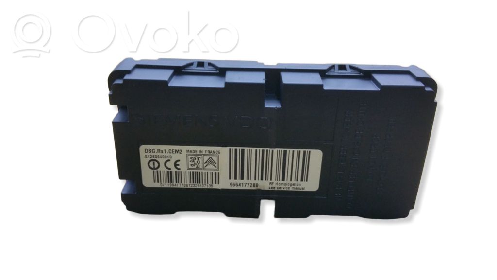 Citroen C5 Tire pressure control unit 