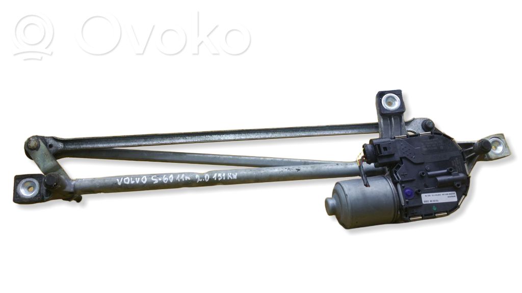 Volvo S60 Mechanizm wycieraczek szyby przedniej / czołowej 