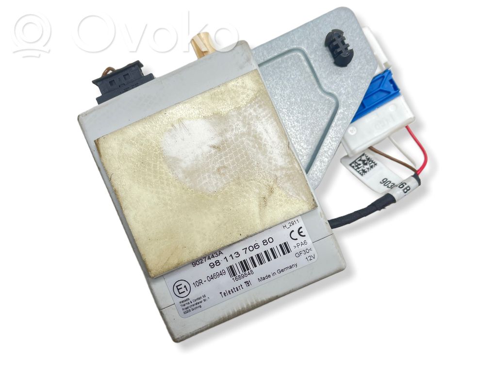 Auxiliary heating control unit/module   9811370680,9027443A,10R046949