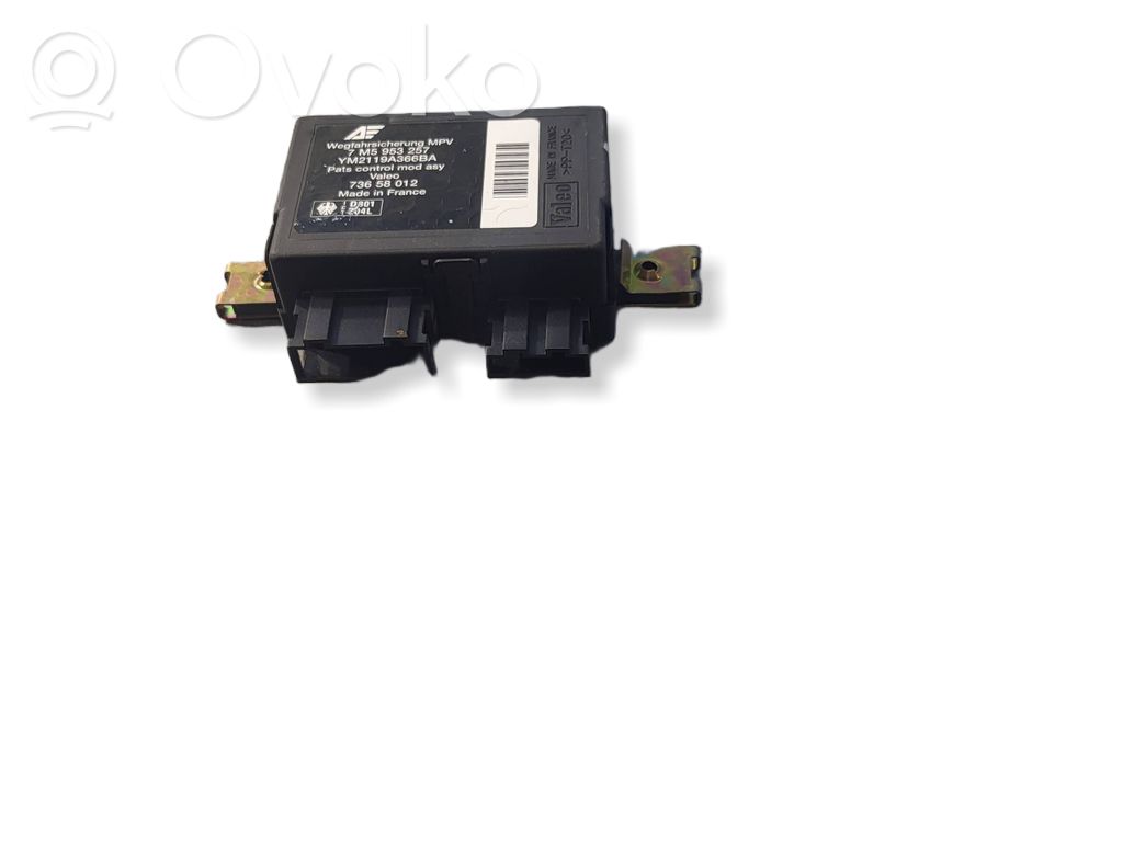 Immobilizer control unit/module   7M5953257,73658012
