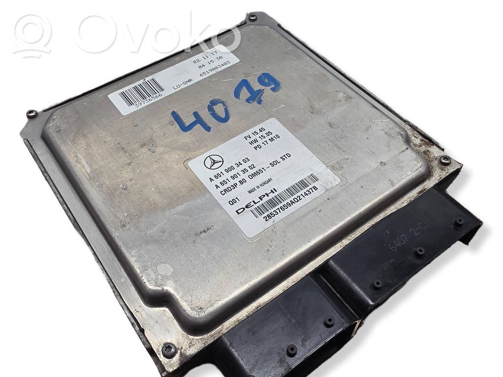 Mercedes-Benz Sprinter W906 Engine control unit/module 