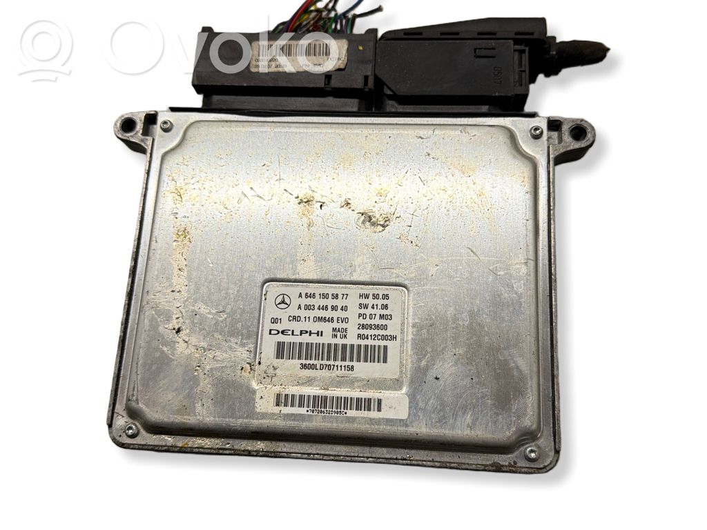 Mercedes-Benz E W211 Engine control unit/module 