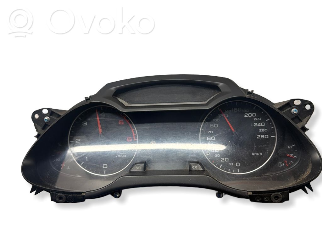 Audi A4 S4 B8 8K Speedometer (instrument cluster) 