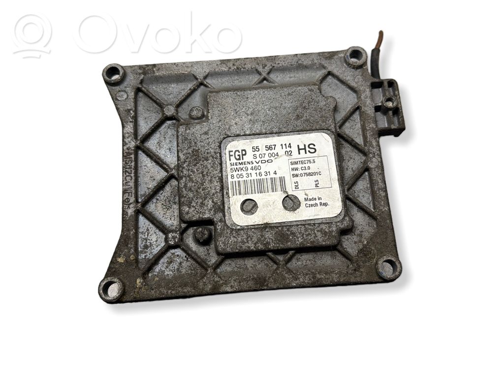 Opel Astra H Engine control unit/module ECU 