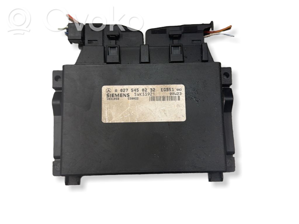 Mercedes-Benz E W211 Unidad de control/módulo de la caja de cambios 