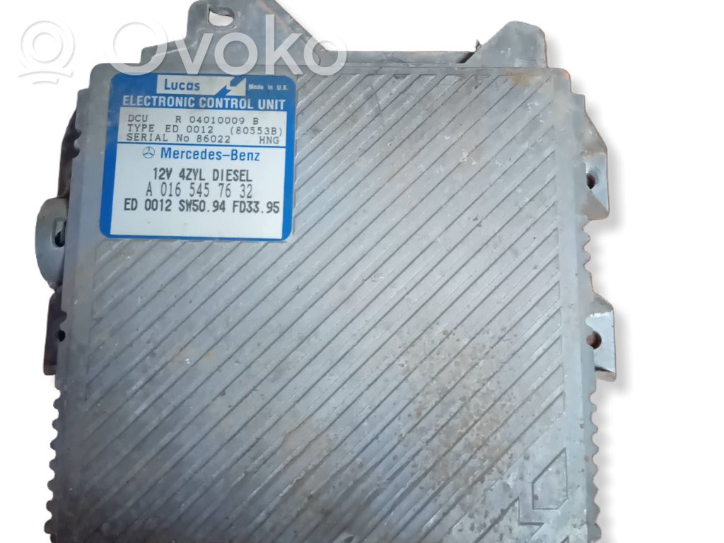 Engine control unit/module   04010009B,A0165457632