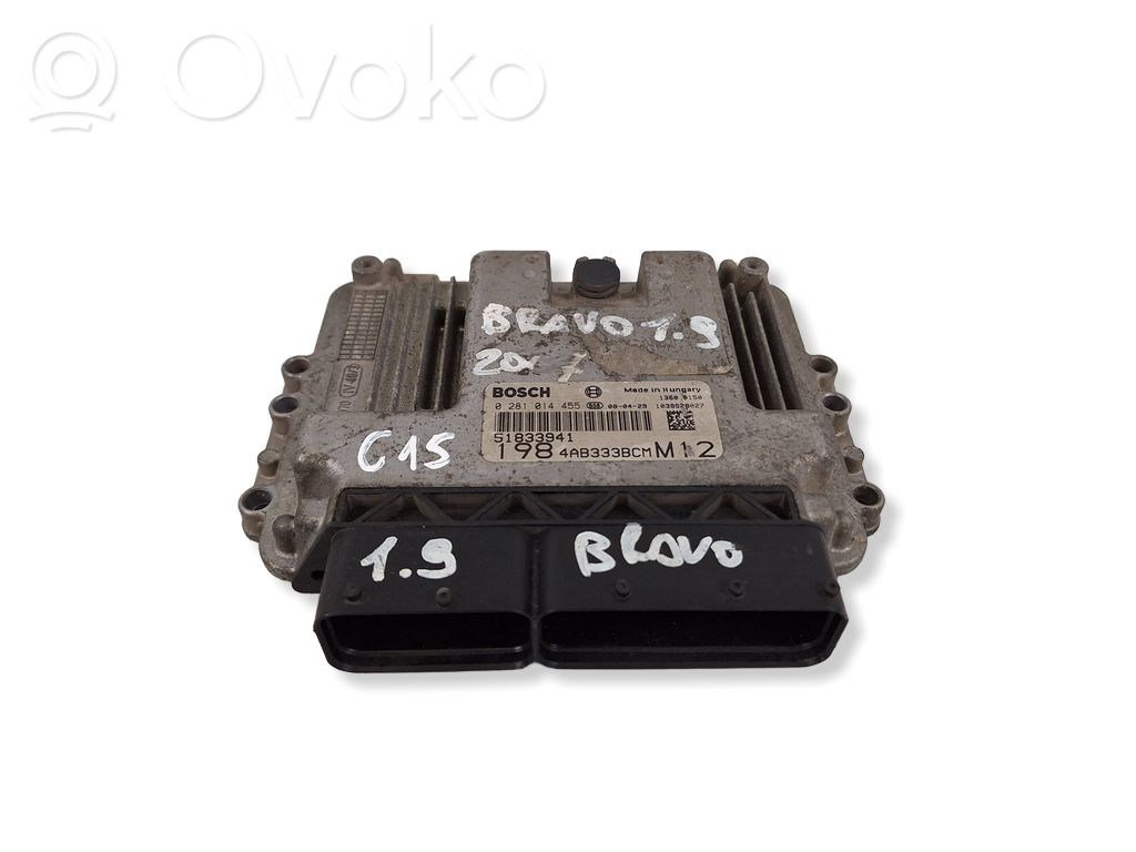 Fiat Bravo Engine control unit/module 