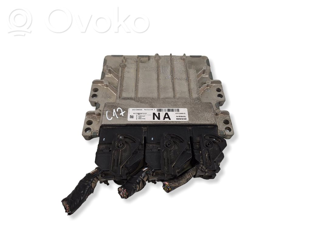Renault Megane IV Engine control unit/module 