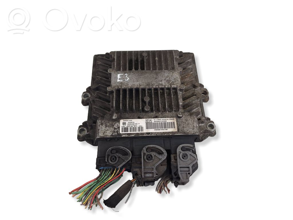 Citroen C4 I Picasso Engine control unit/module 