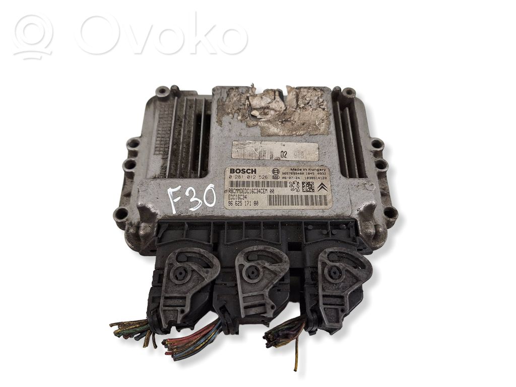 Peugeot 307 Engine control unit/module 