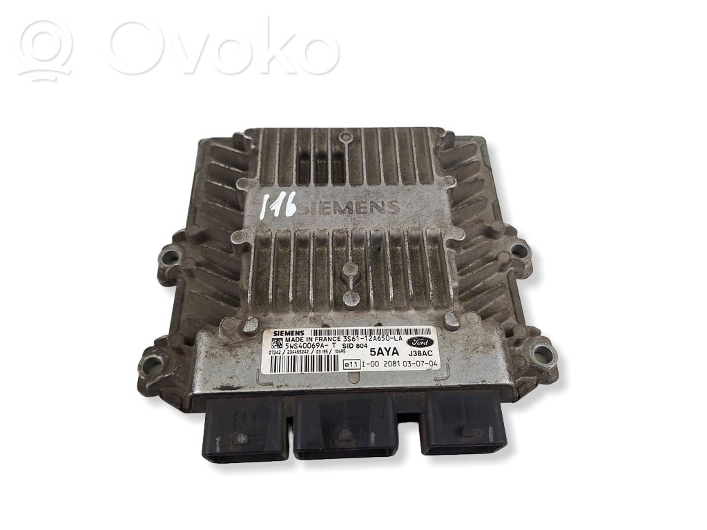 Ford Fiesta Variklio valdymo blokas 