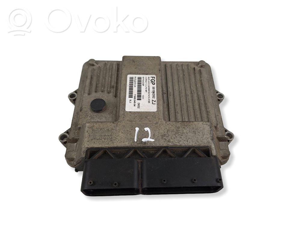 Opel Combo C Engine control unit/module 