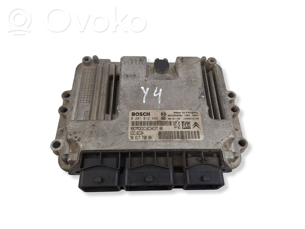 Citroen C4 I Picasso Engine control unit/module 