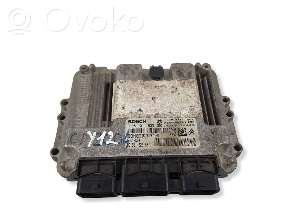 Peugeot 207 Variklio valdymo blokas 
