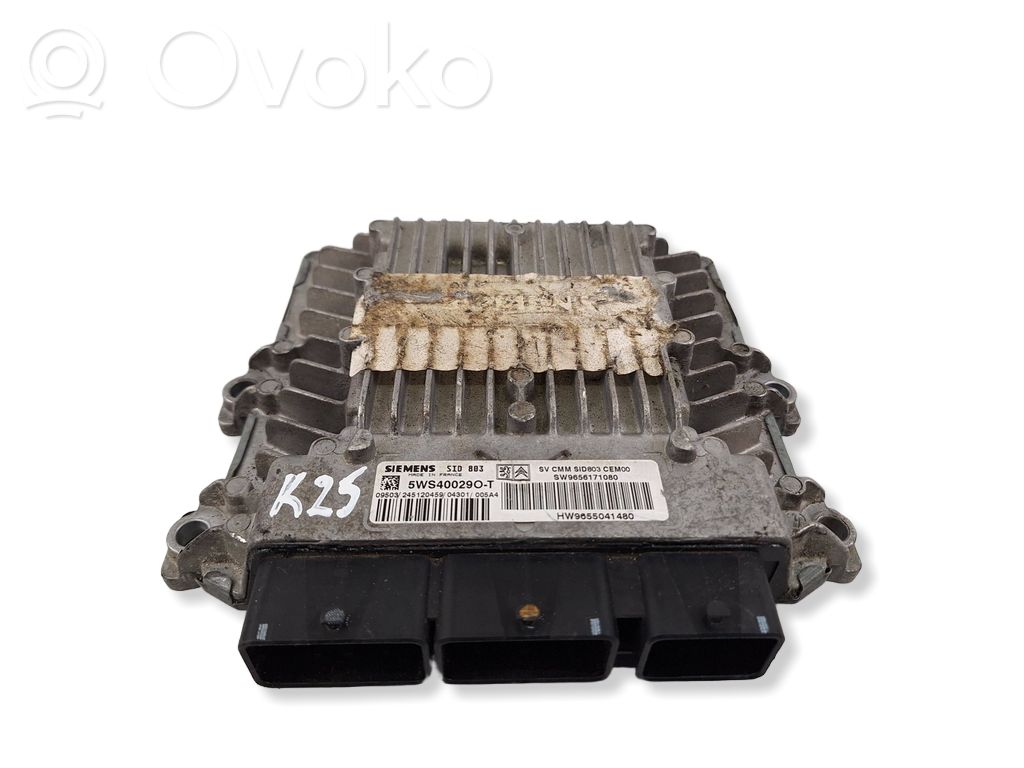 Peugeot 307 Unitate/modul de control motor 