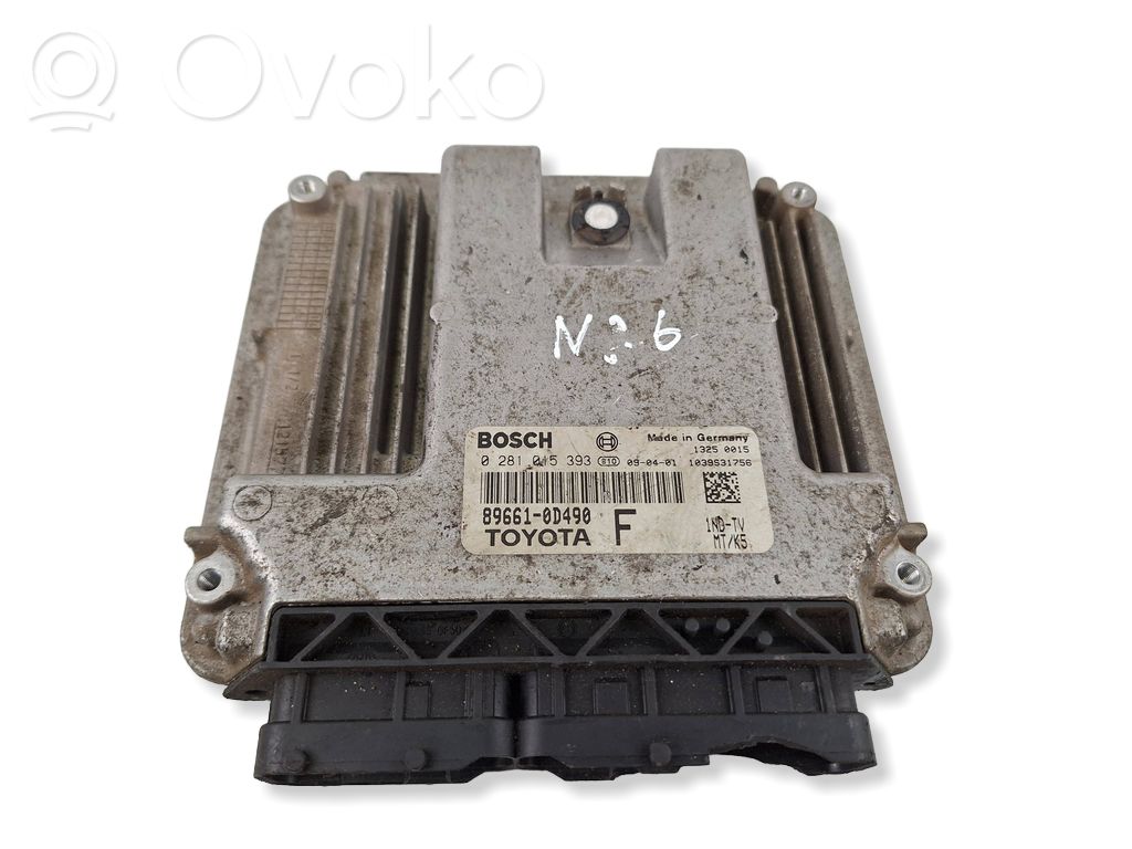 Engine control unit/module   896610D490,0281015393