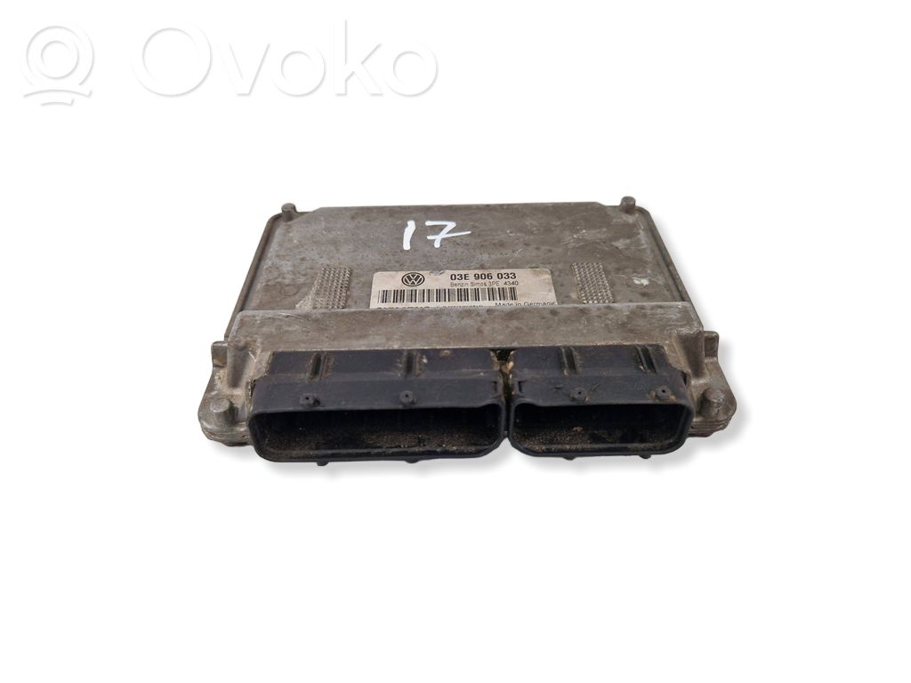 Engine control unit/module   03E906033,3PE4340