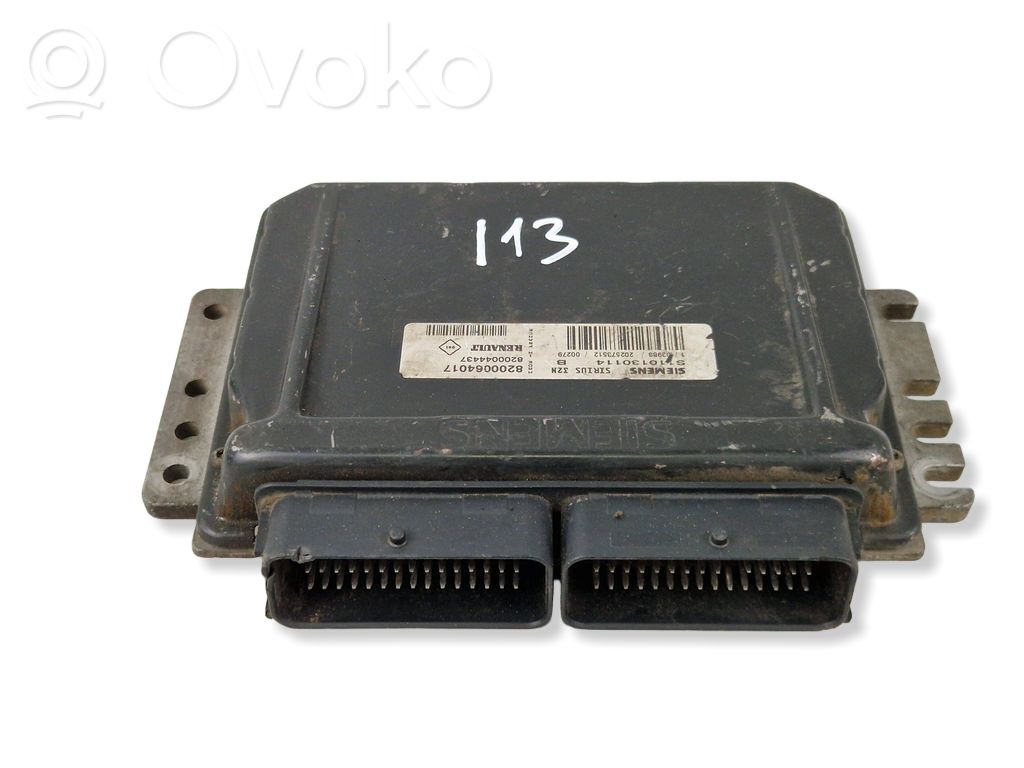 Renault Clio II Engine control unit/module 
