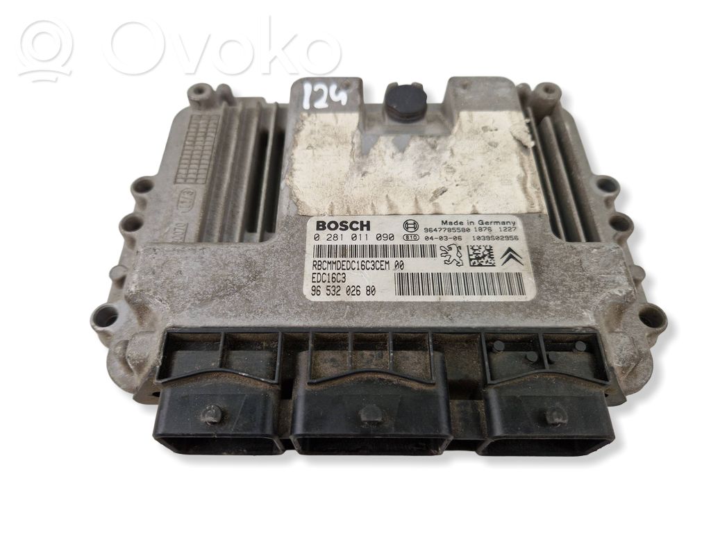 Peugeot 307 Engine control unit/module 