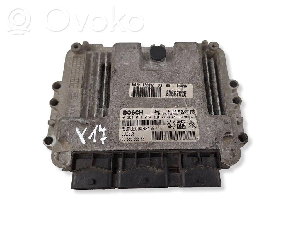 Peugeot 307 Engine control unit/module 