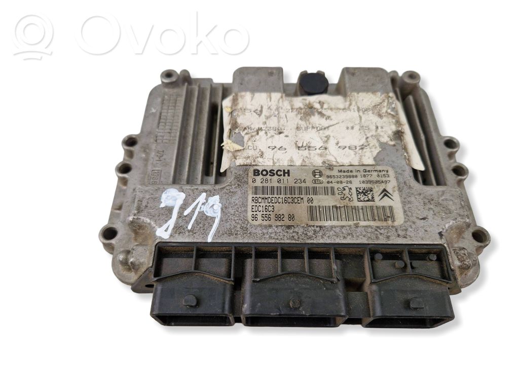 Peugeot 307 Engine control unit/module 