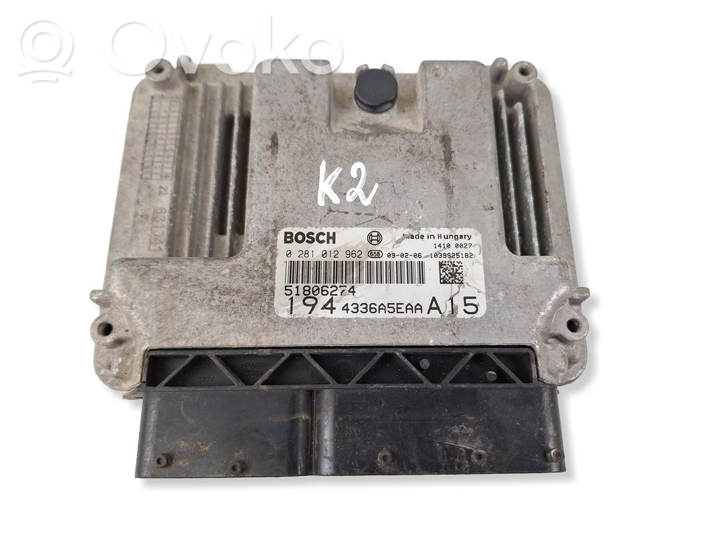 Fiat Croma Engine control unit/module 