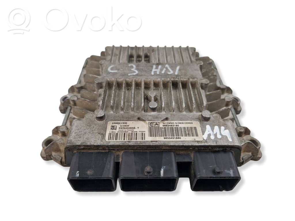 Citroen C3 Engine control unit/module 