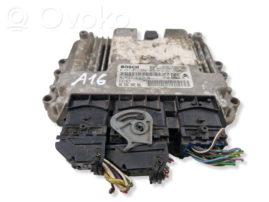 Peugeot 307 Engine control unit/module 