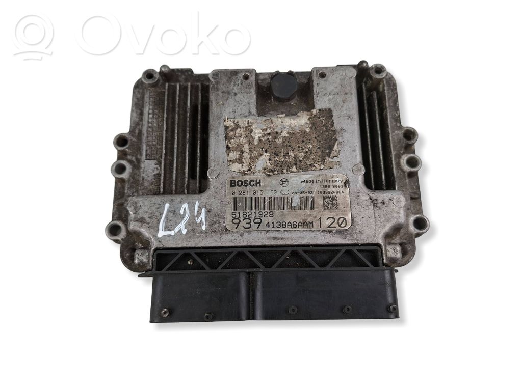 Alfa Romeo Giulietta Engine control unit/module 
