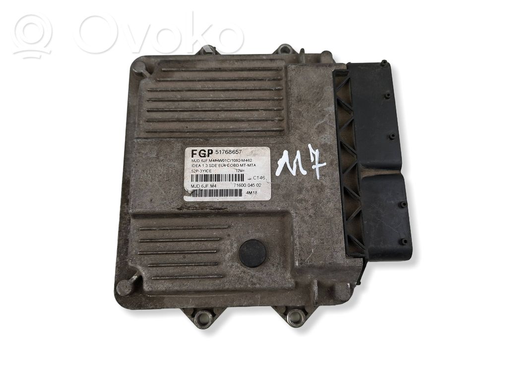 Fiat Idea Unitate/modul de control motor 