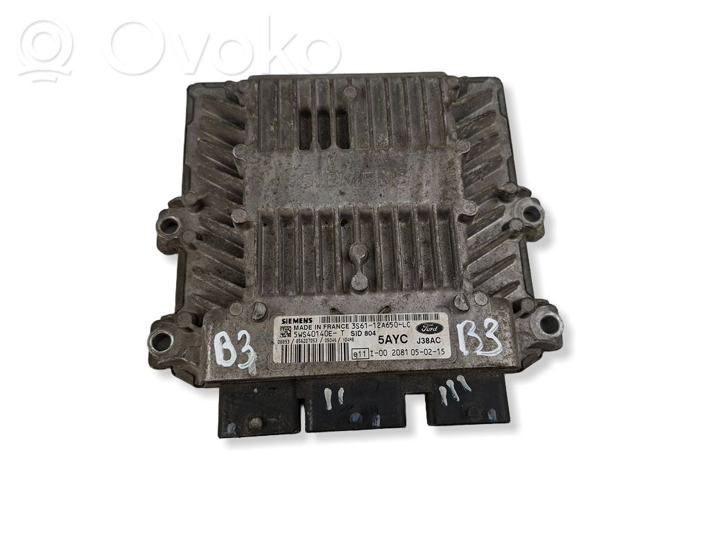 Engine control unit/module   5WS40140E,3S6112A650LC