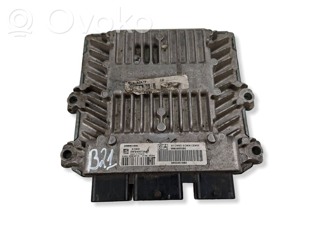Peugeot 206 Engine control unit/module 