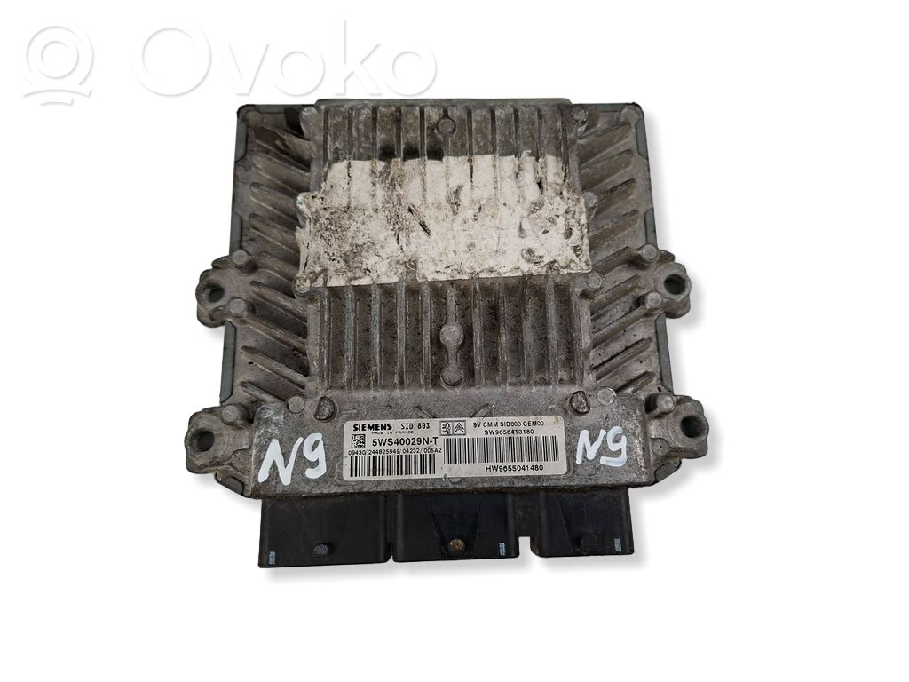 Peugeot 307 Engine control unit/module 