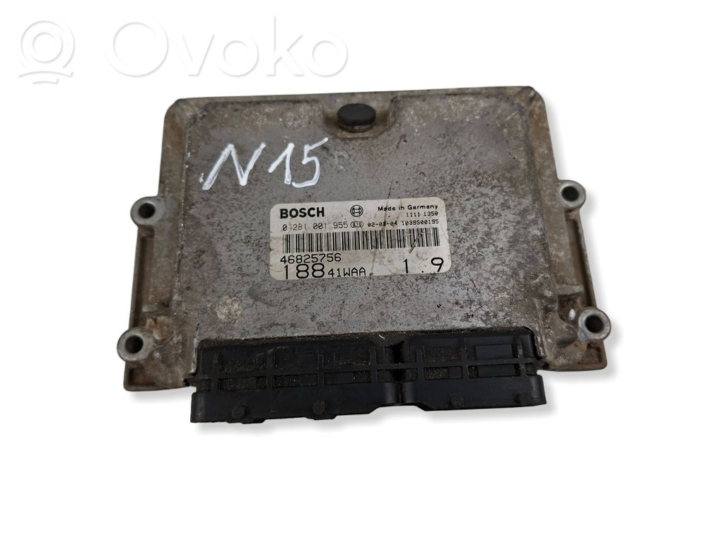 Fiat Punto (188) Engine control unit/module 